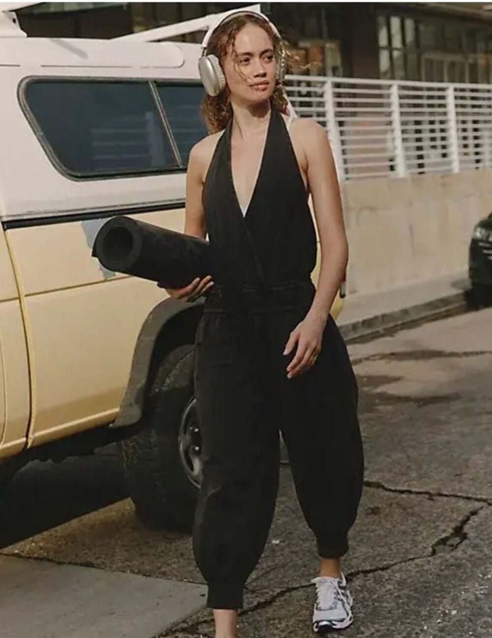 FP Movement Hot Shot Halter Onsie Black
